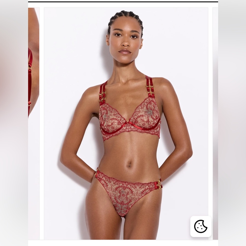 Bordelle Cymatic Top and Thong Bottom